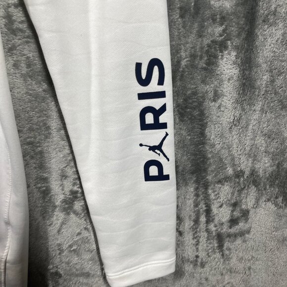 2021/22 Jordan Nike PSG Paris Saint-Germain Jersey White Large Training Top - Picture 4 of 11